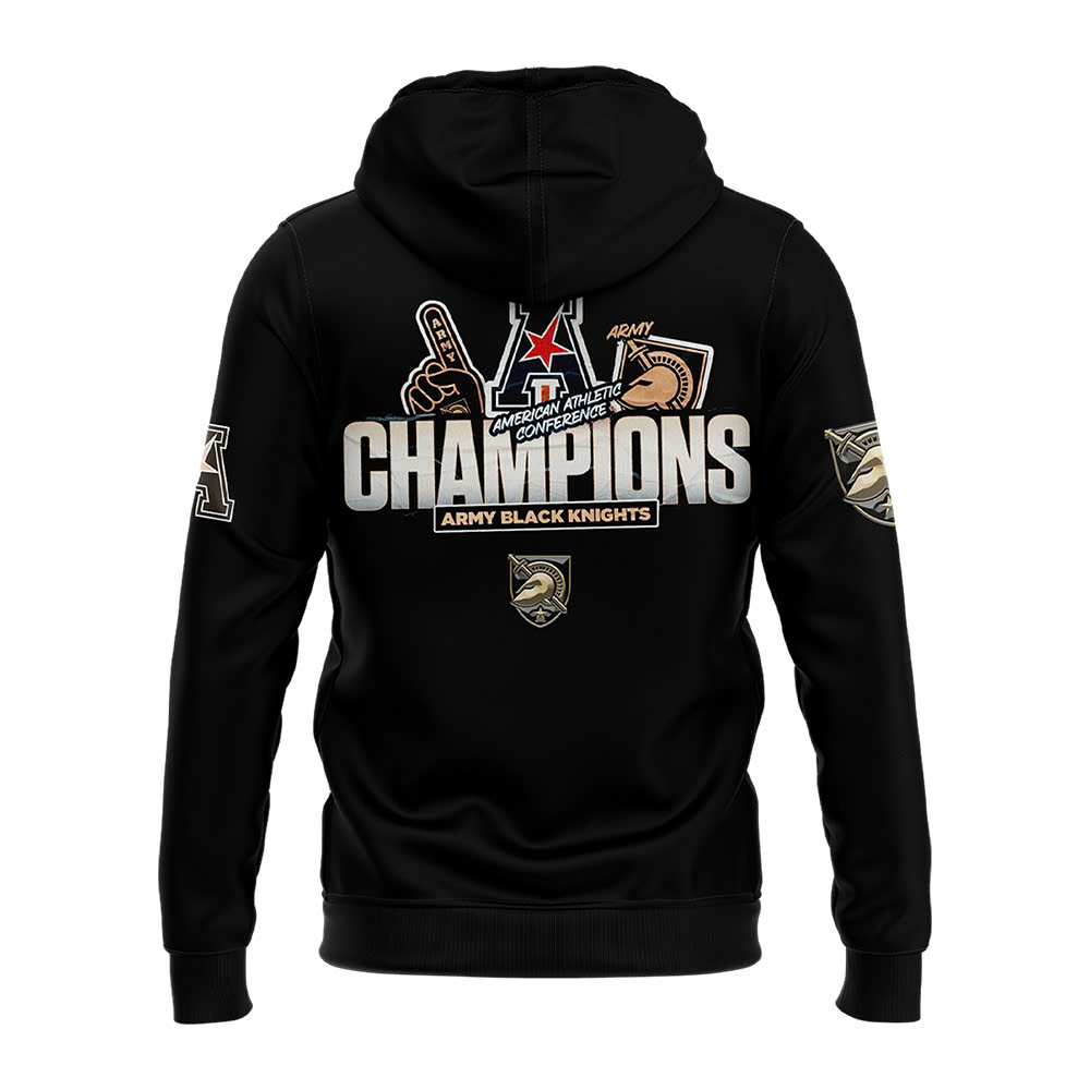 Army Black Knights Football ACC Champions Premium Pullover Hoodie