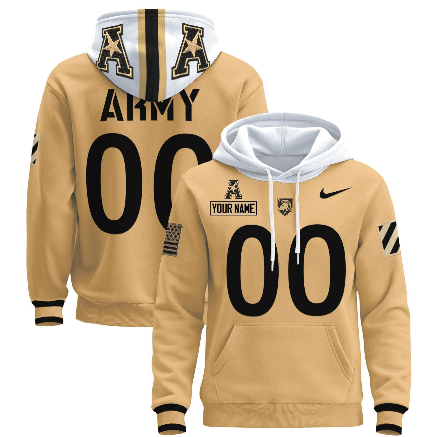 Army Black Knights Football Hoodie