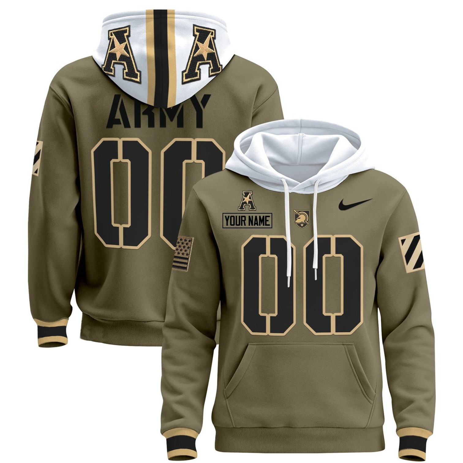 Army Black Knights Football Hoodie