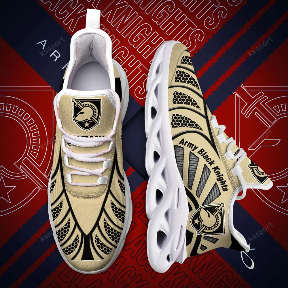 Army Black Knights Max Soul Clunky, Black And White Running Shoes