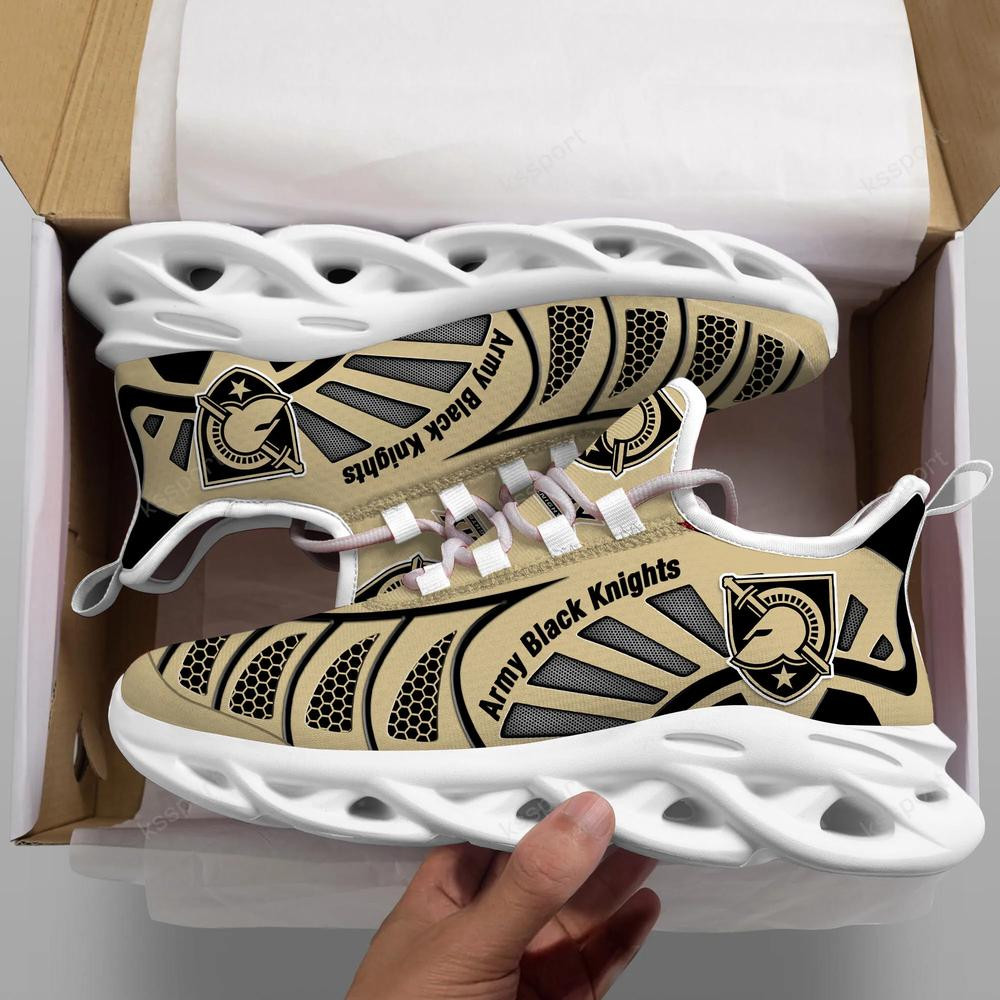 Army Black Knights Max Soul Clunky, Black And White Running Shoes 