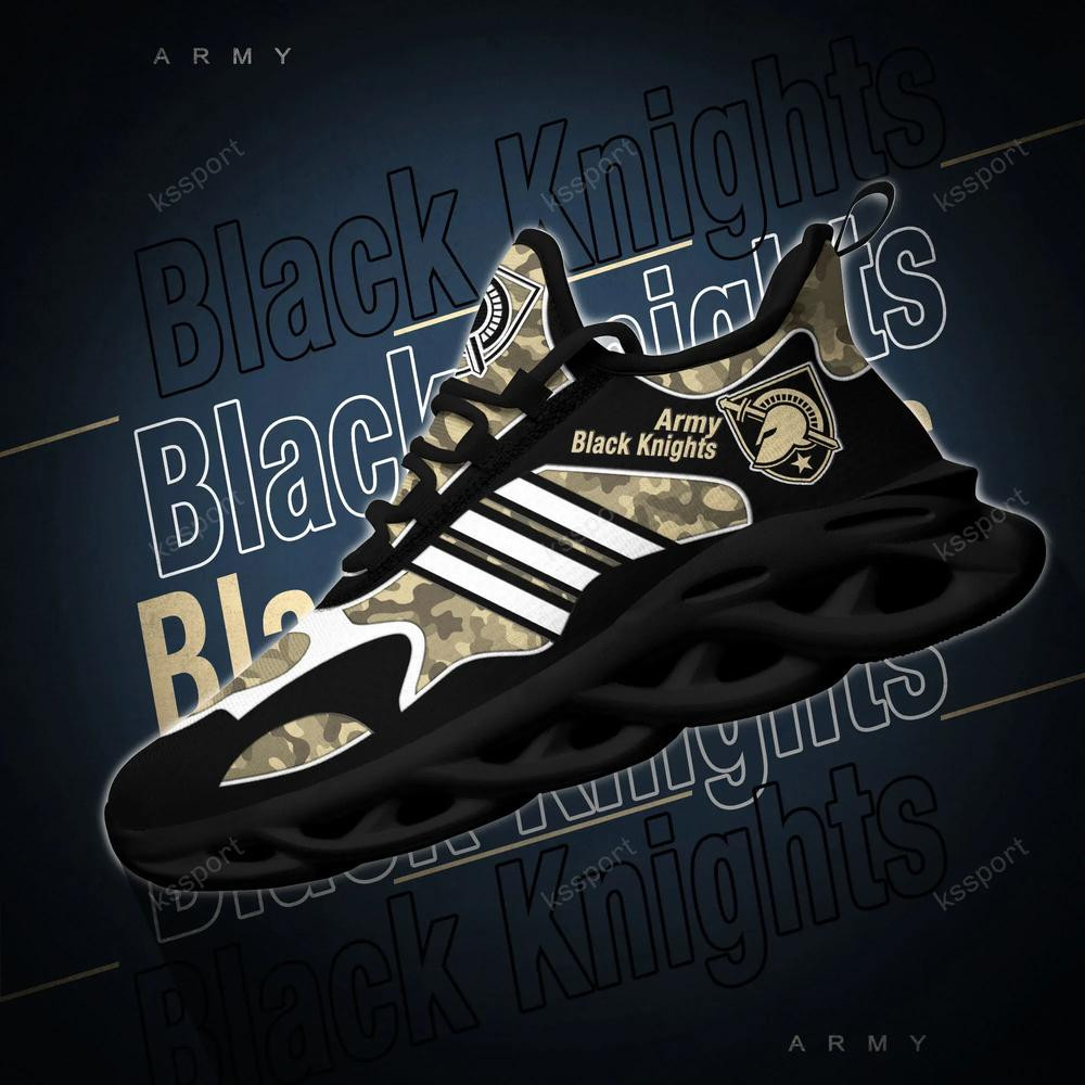 Army Black Knights Max Soul Clunky, Camo Running Sneakers For Fan Ever