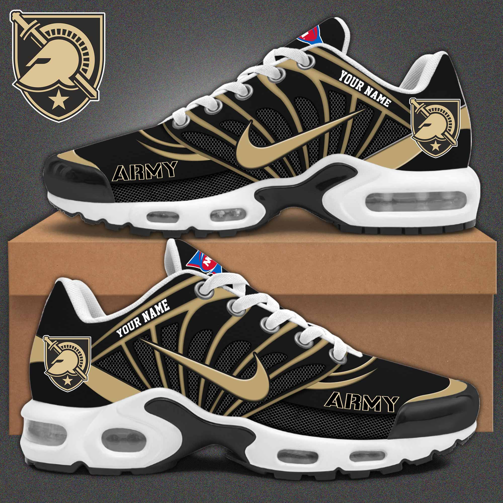 Army Black Knights Personalized Shoes S516508