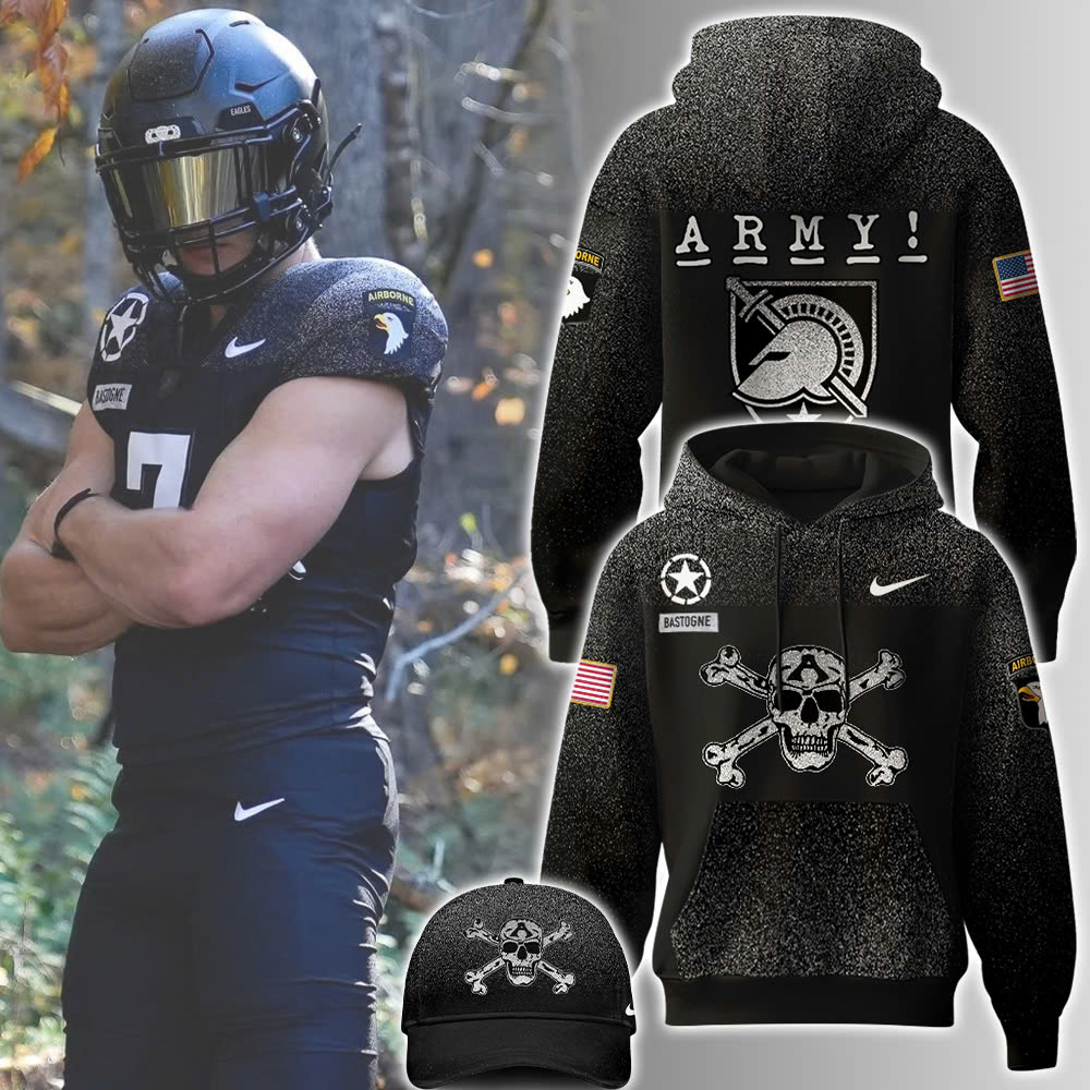 Army Black Knights  Rivalry Collection 101st Airborne Div Football Hoodie #1