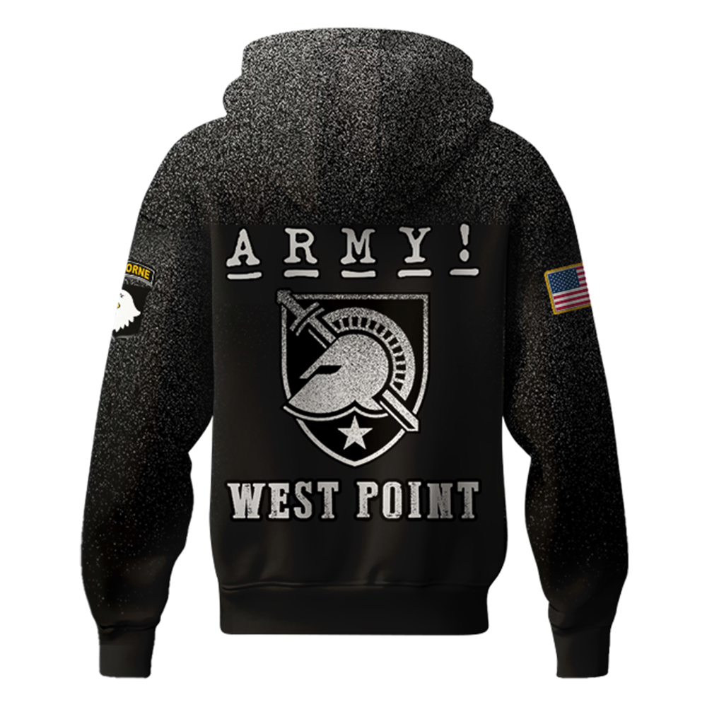 Army Black Knights Rivalry Collection 101st Airborne Div Football Hoodie #2