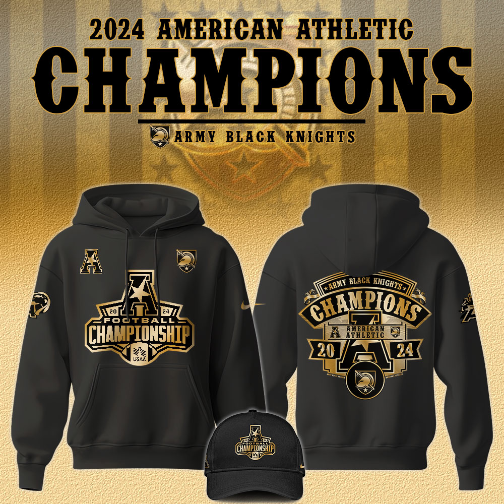Army Champion Confrence Hoodie Special Editon Gold Ver 1