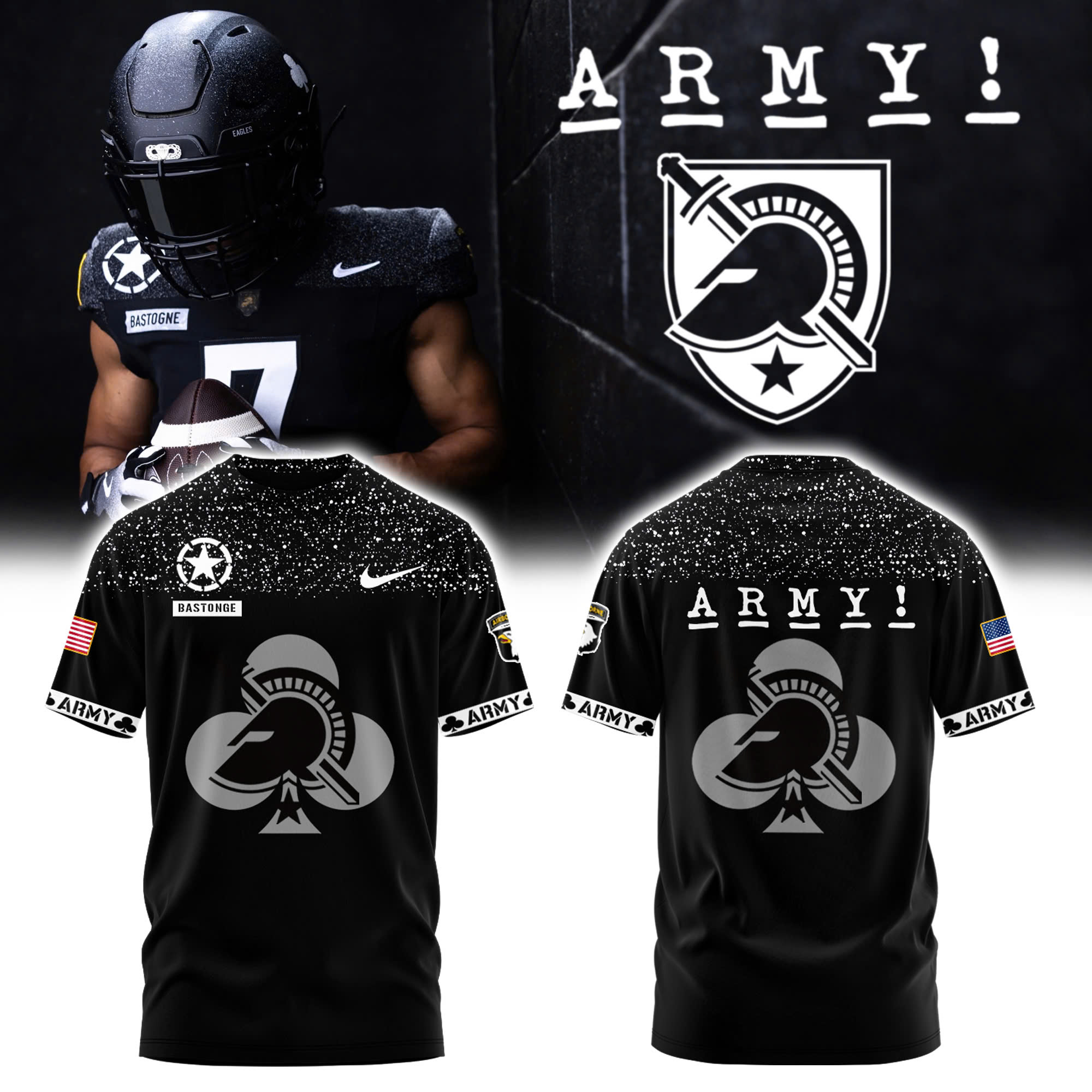 Army Football 1St Airborne’s Rendezvous Club Fleece Edition Hoodie