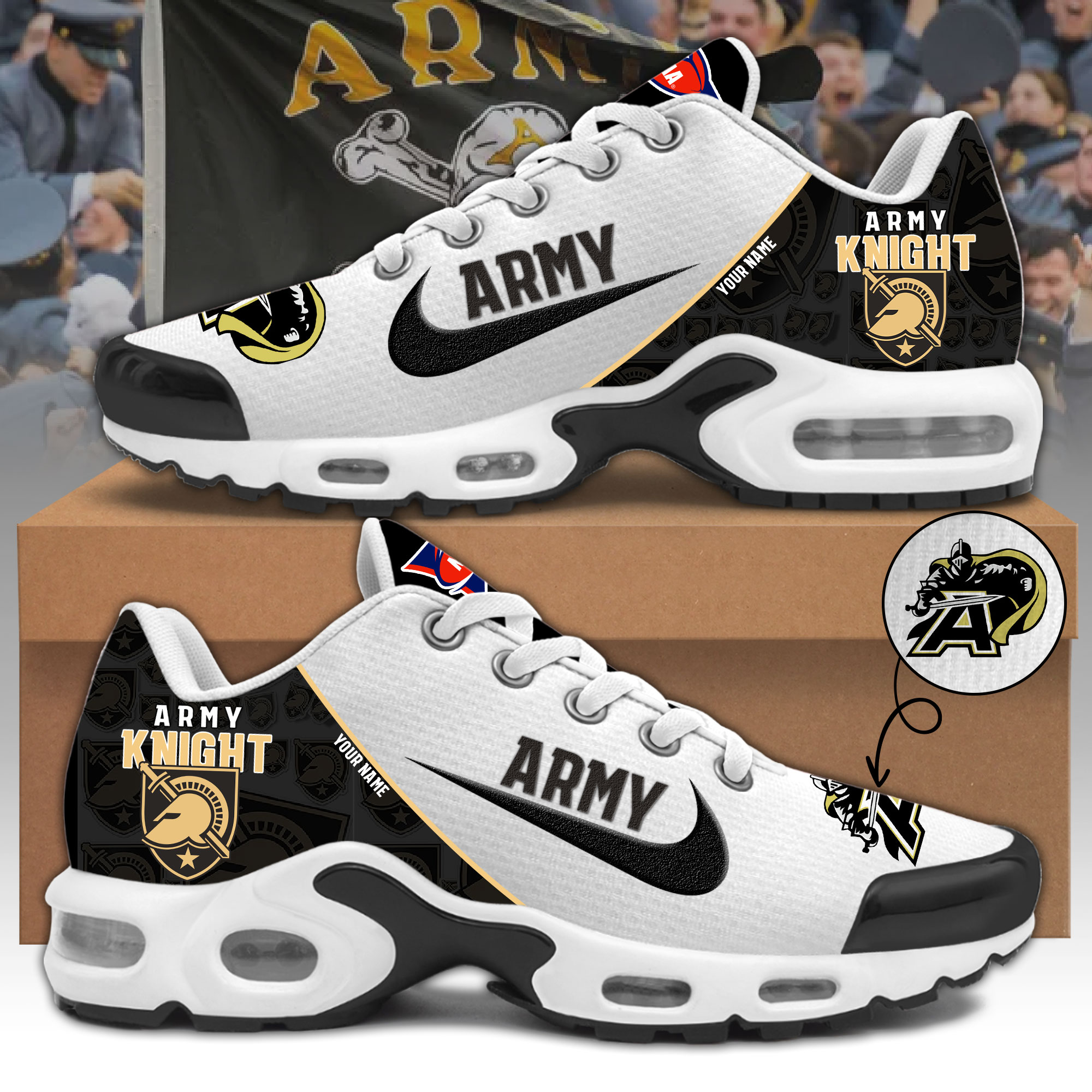 Army West Point Personalized Shoes
