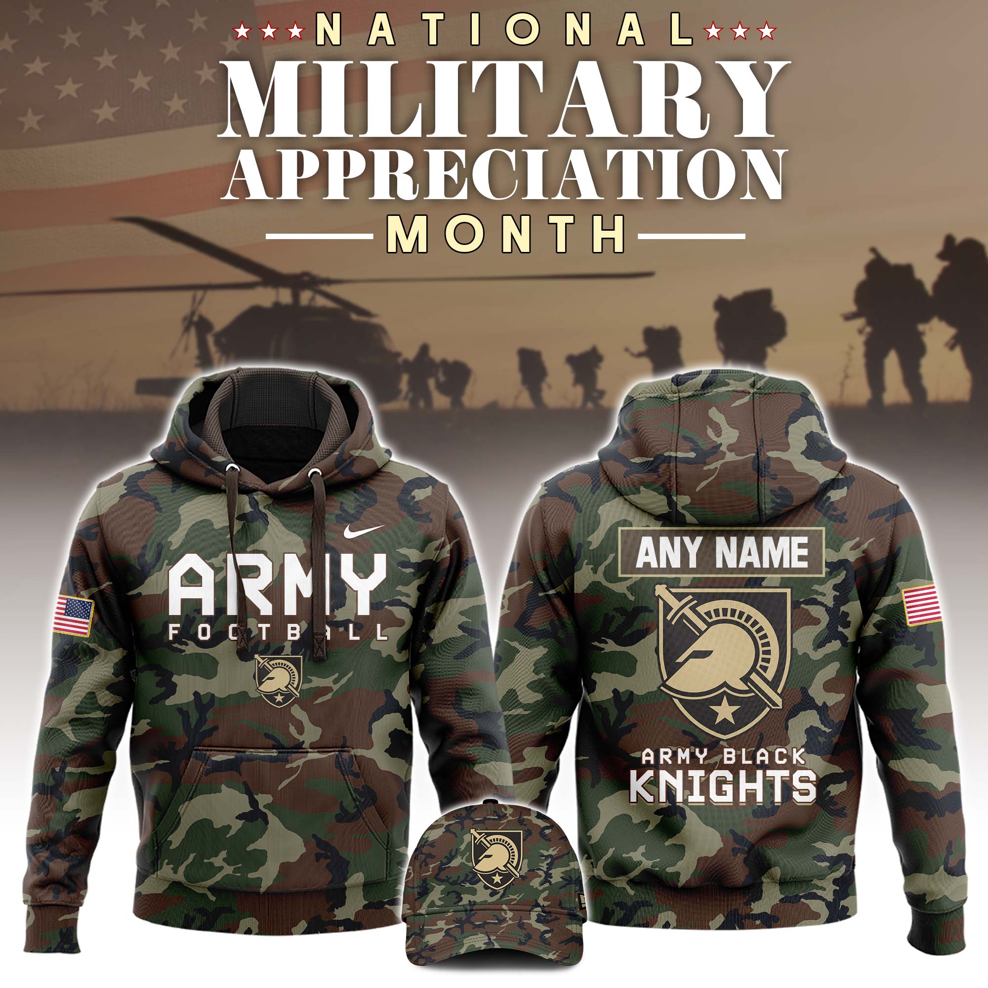 Army West Point x   National Military Appreciation Month   Hoodie