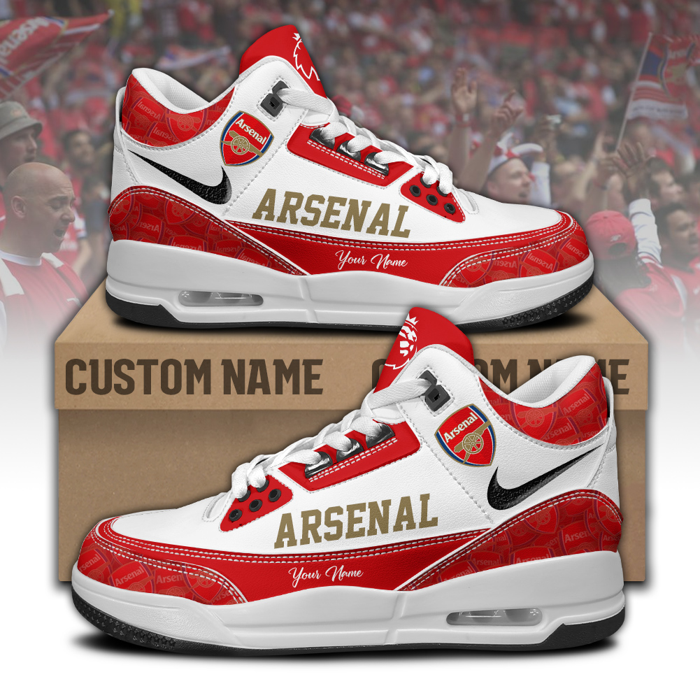 Arsenal   Custom Name Shoes #1