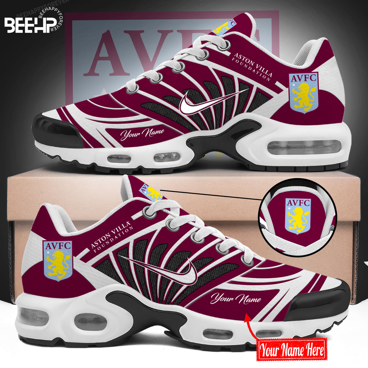 Aston Villla New Shoes