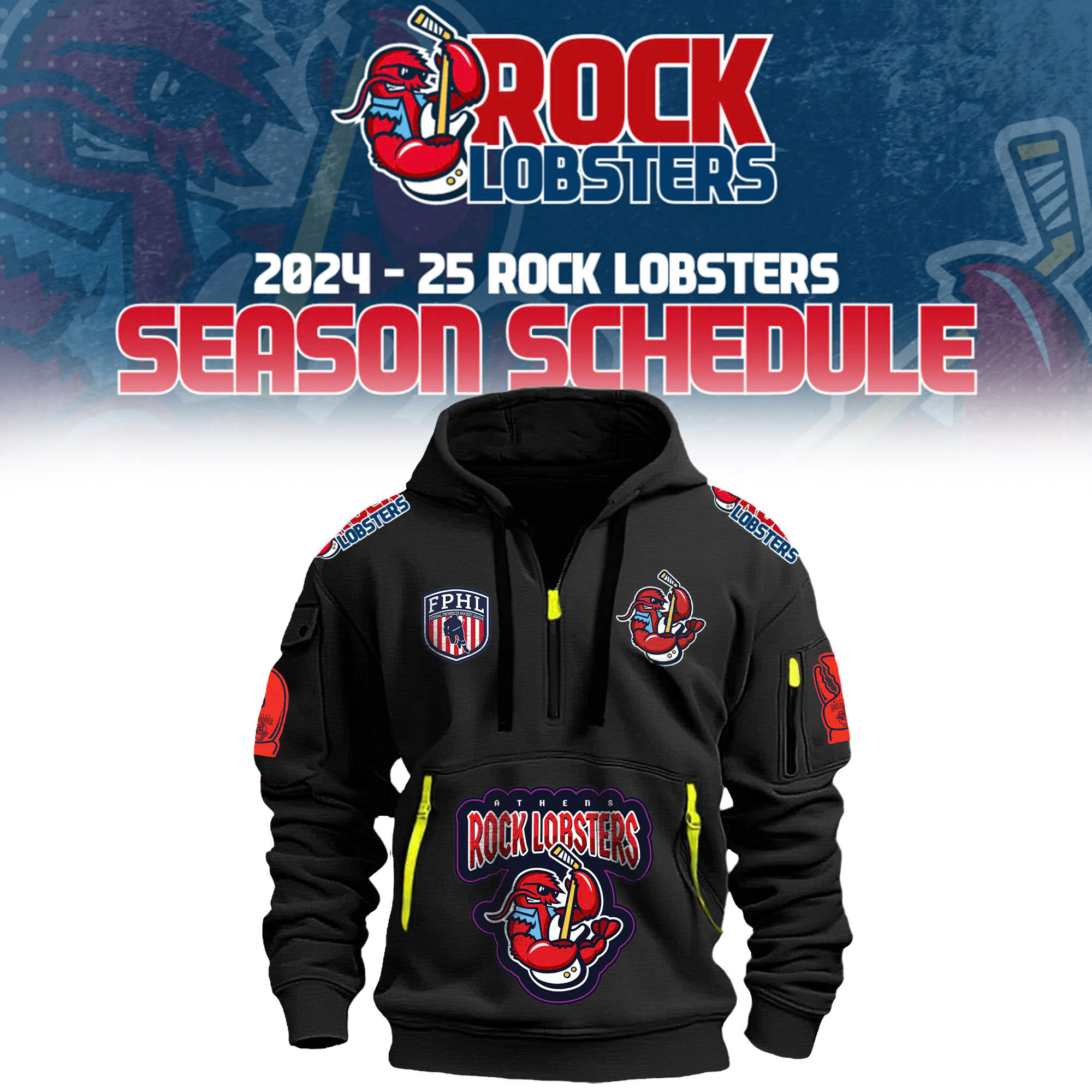 Athens Rock Lobsters New Hoodie