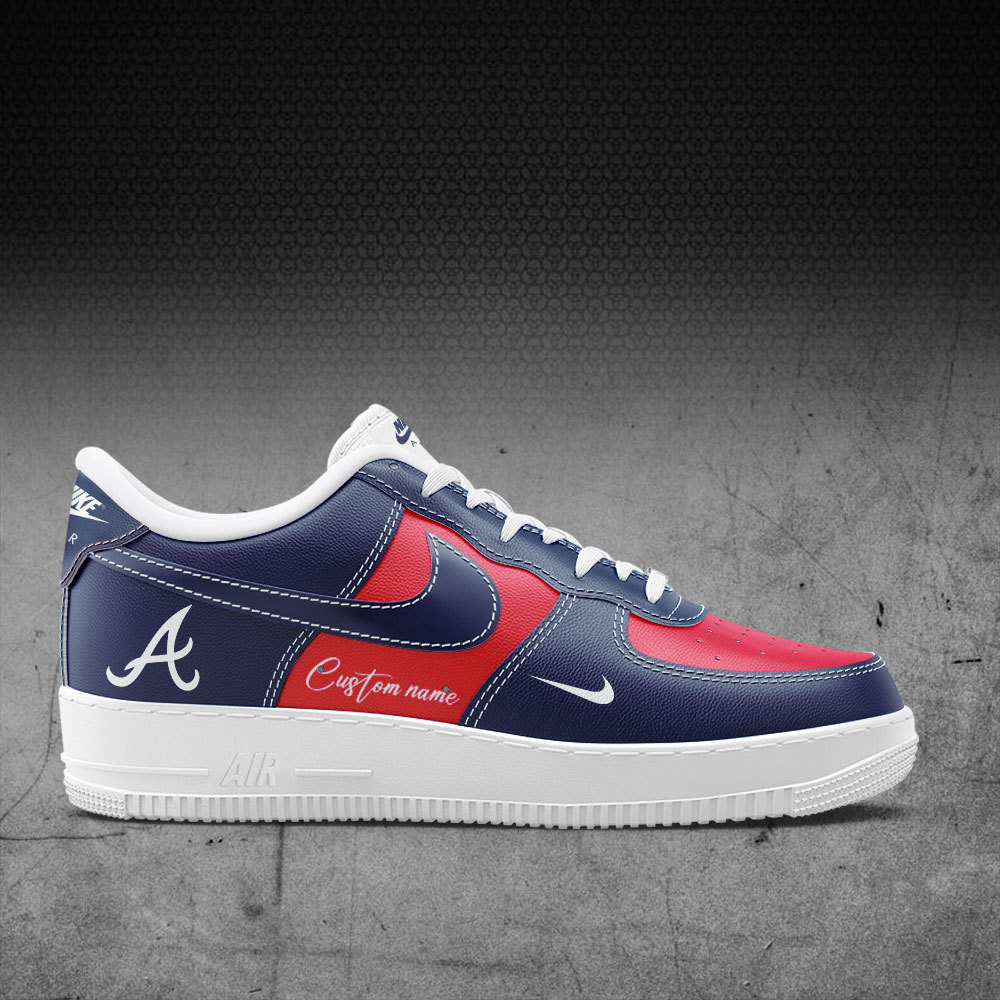Atlanta Braves Gifts For Fans Sneakers Custom Name-SP10042402ID10