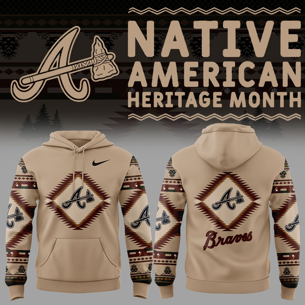 Atlanta Braves Native American Heritage Hoodie NT23122411ID10DS10