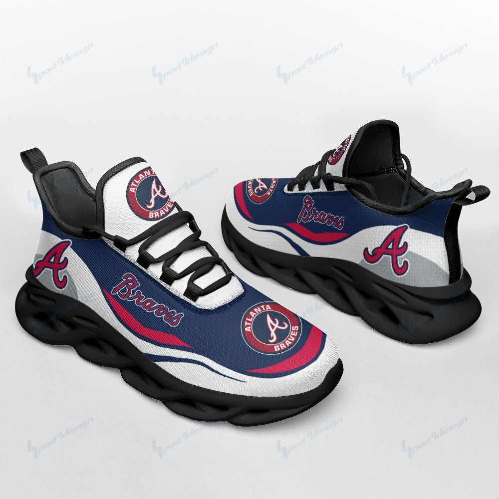 Atlanta Braves YZ Running Sneakers