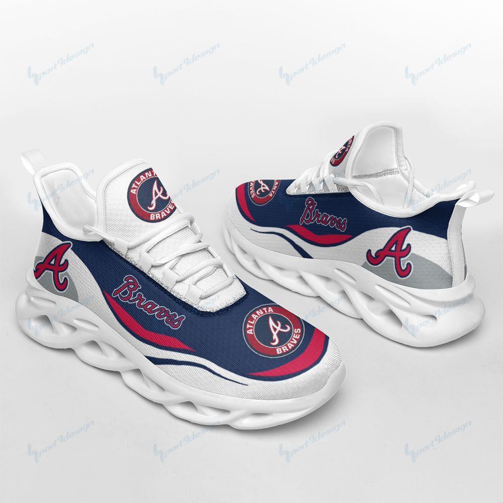 Atlanta Braves YZ Running Sneakers