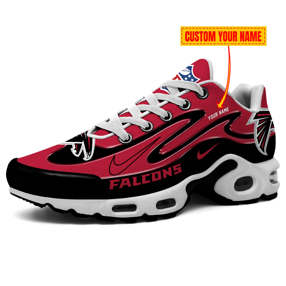 Atlanta Falcons-Best Gift For Fans Double Swoosh Personalized H56 Shoes-SP28122302ID02DS01