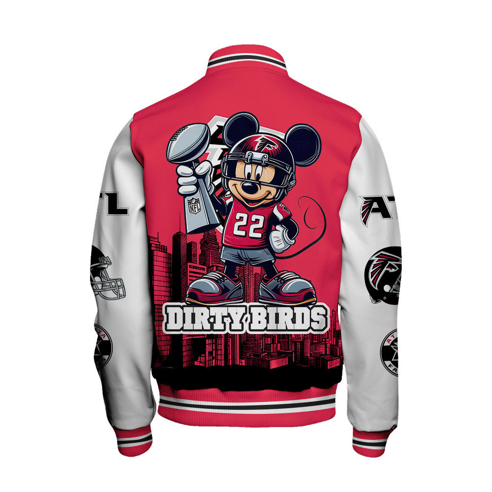 Atlanta Falcons National Football League Varsity Jacket STM V5