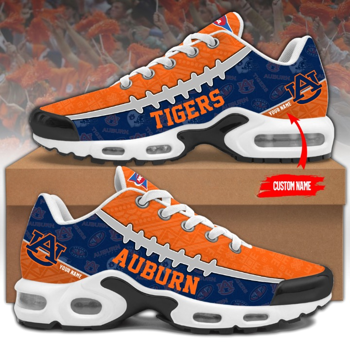 Auburn Football Personalized Air Max Plus Sneakers V3