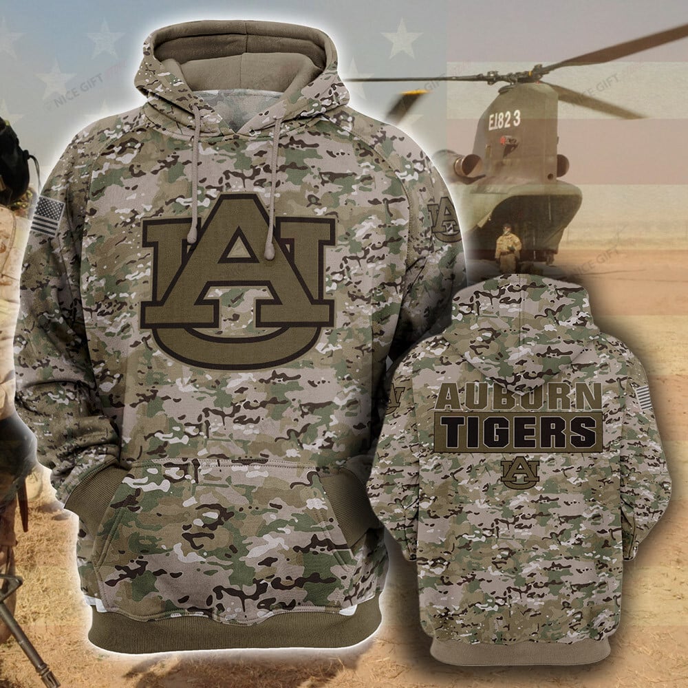 Auburn Tigers Camouflage Hoodie