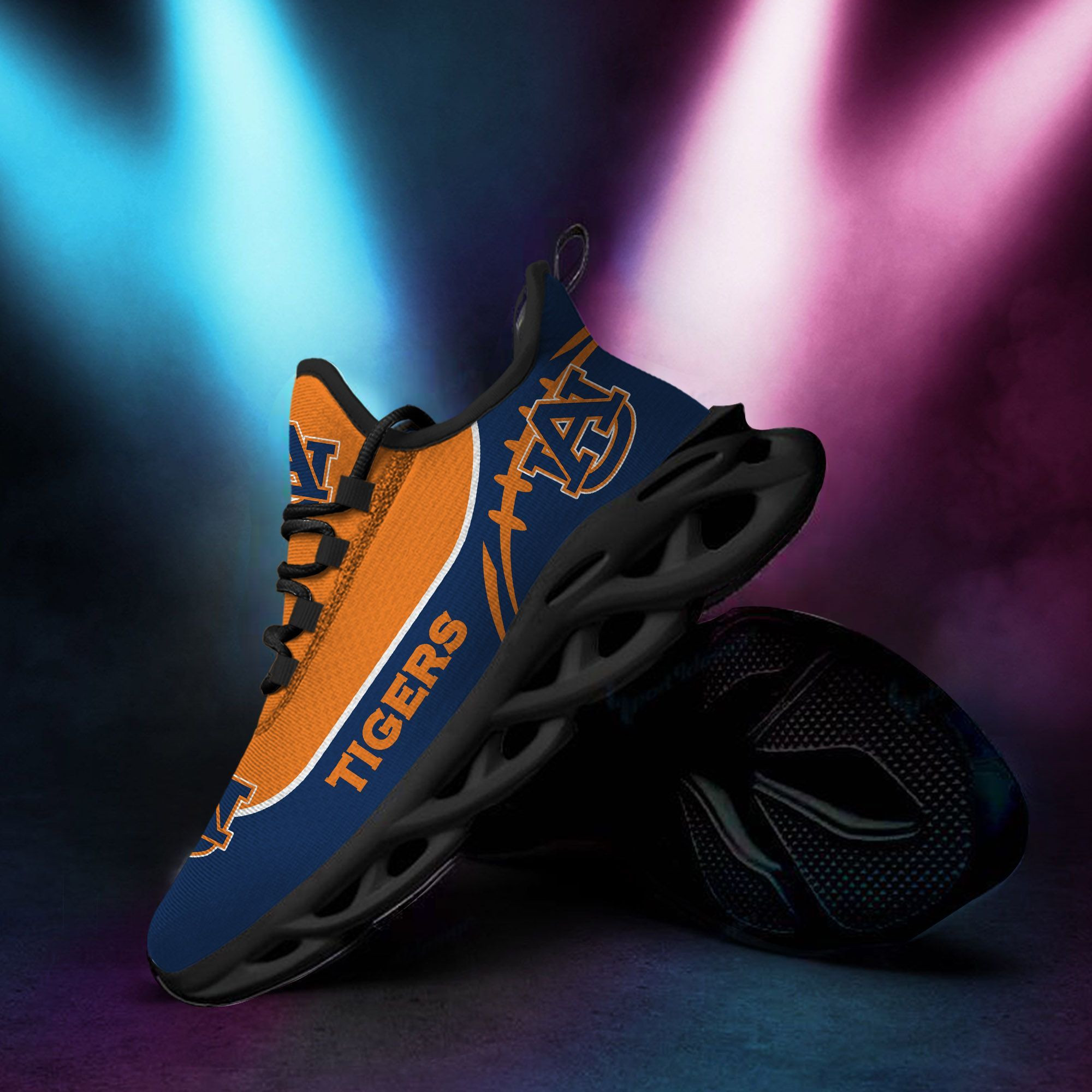 Auburn Tigers Custom Personalized Max Soul Sneakers Shoes