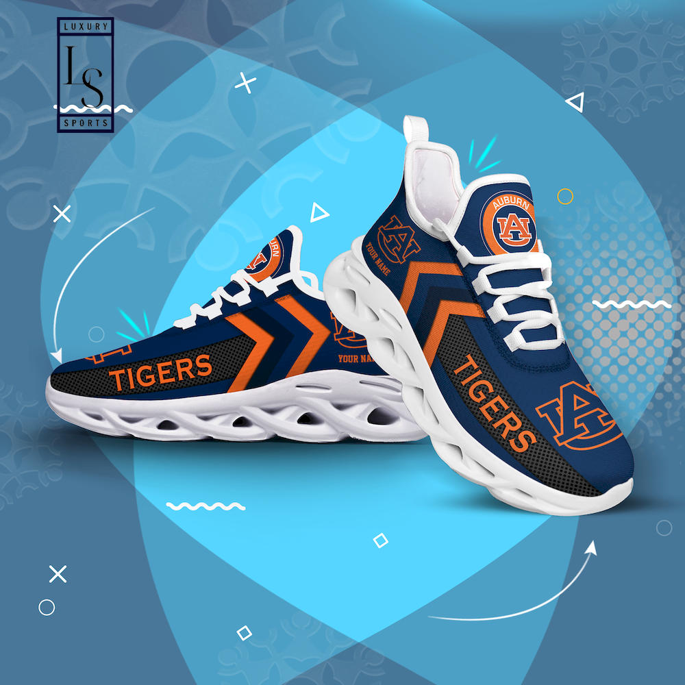 Auburn Tigers Personalized Max Soul Shoes