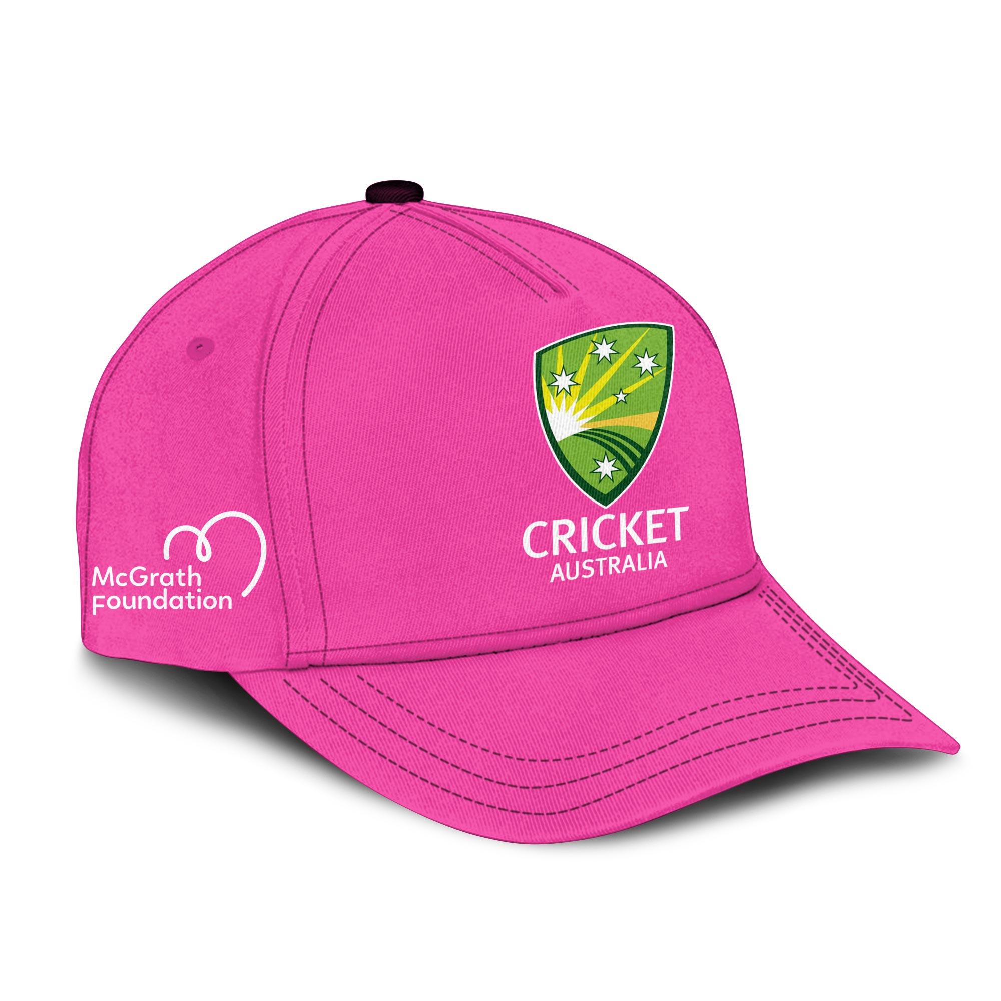 Australia National Cricket Green Polo Custom Name & Number