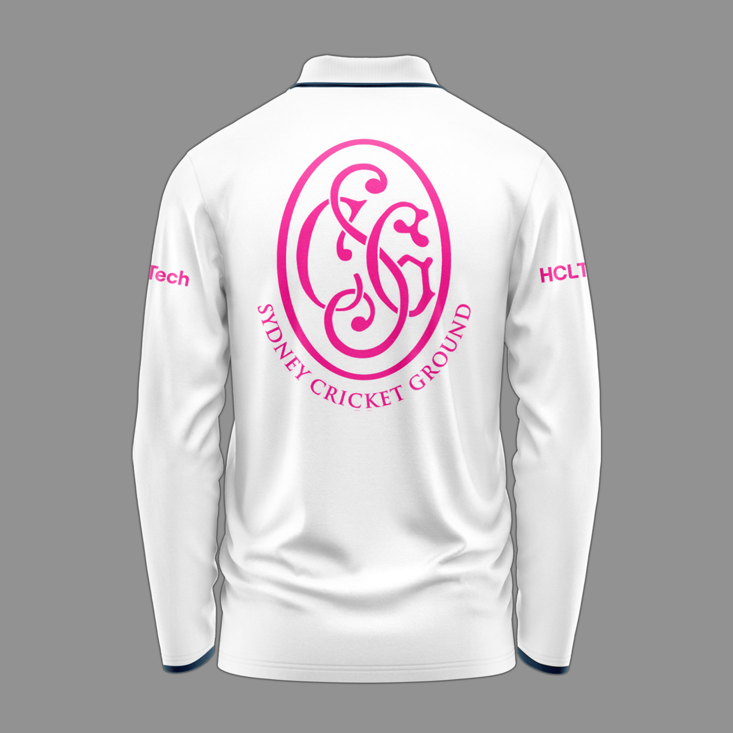 Australia National Cricket Pink Test Longsleeve Polo