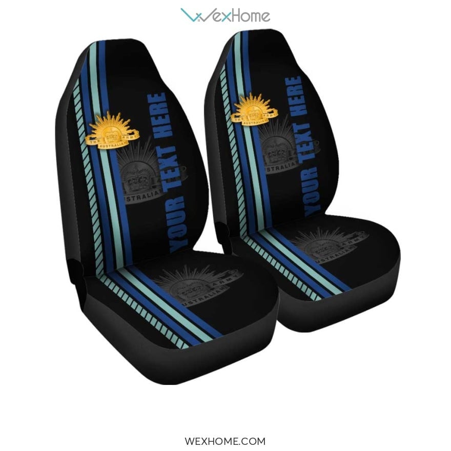 Australian Army Personalized Custom Car Seat Covers