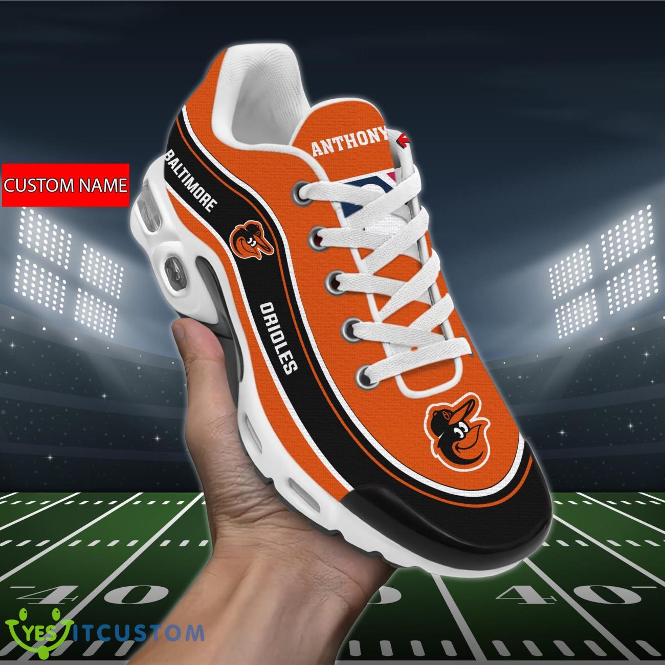 Baltimore Orioles MLB Personalized Name Air Cushion Sports Shoes Sneaker KLTNS220197