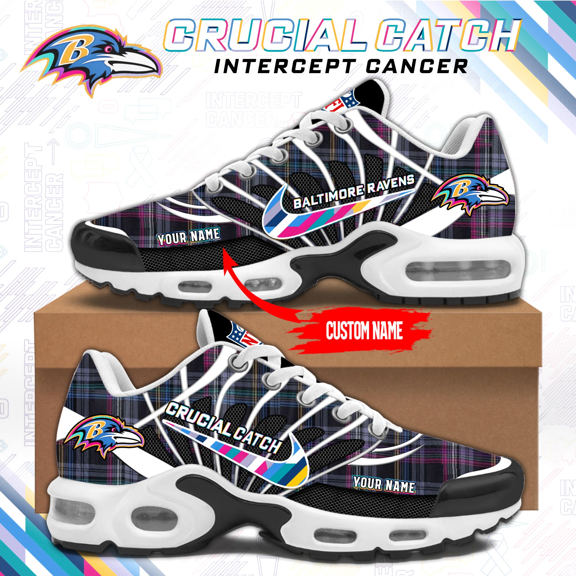 Baltimore Raven Sneaker