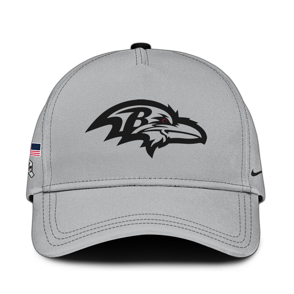 Baltimore Ravens Arctic Camo Salute to Service Club Hoodie Edition