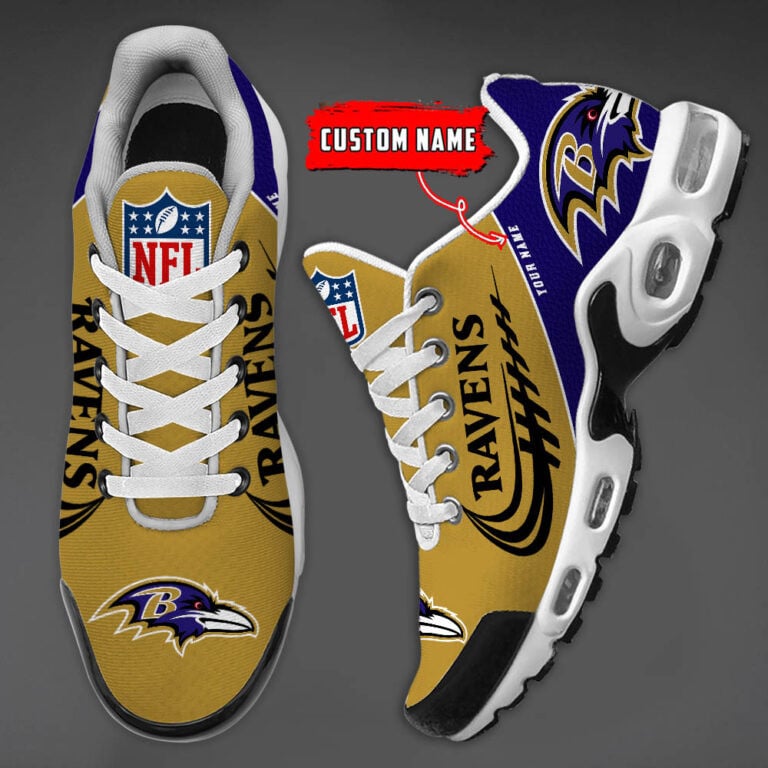 Baltimore Ravens Custom Name-TN Shoes Perfect Gift-DS001