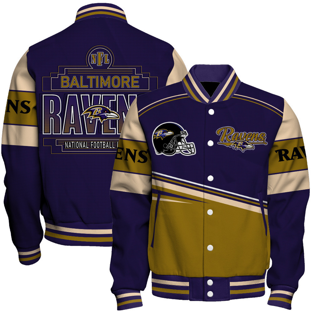 Baltimore Ravens - Dare To Be Different Unisex Varsity Jacket