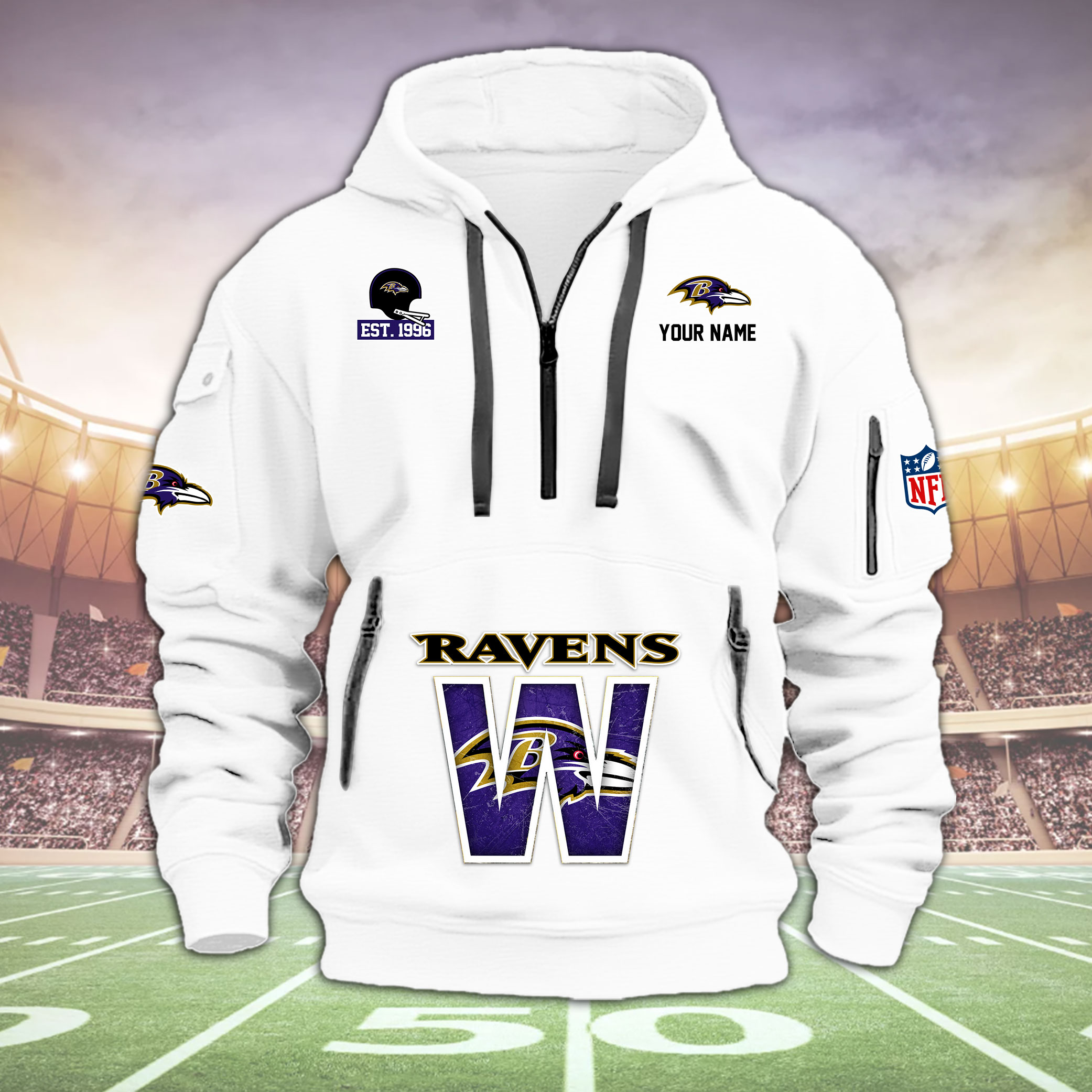 Baltimore Ravens Heavy Hoodie