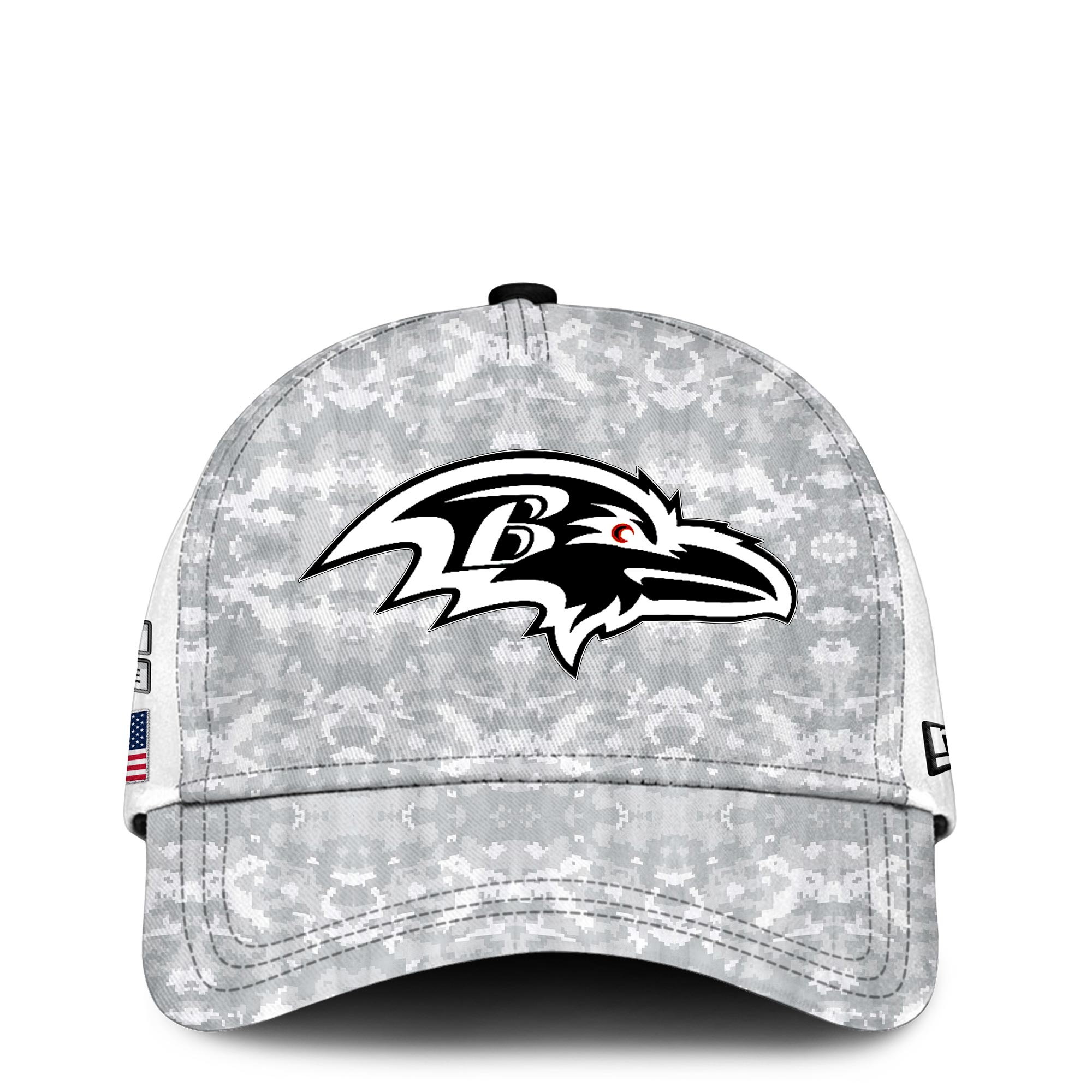 Baltimore Ravens Hoodie Camo Salute to Service Club