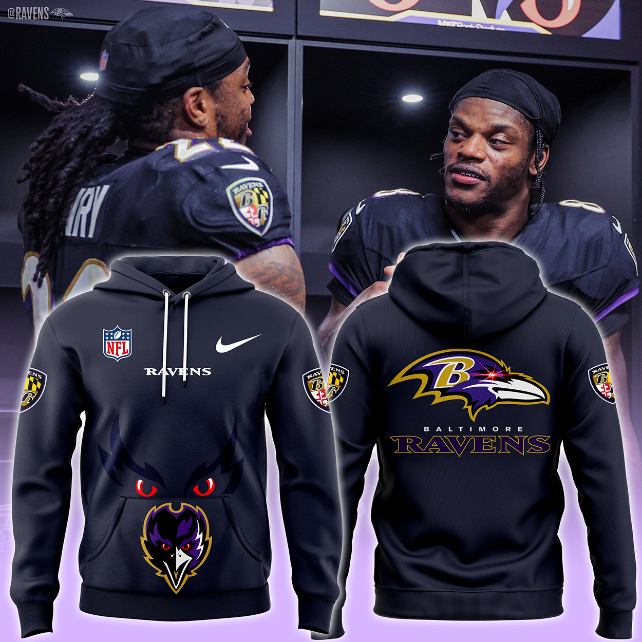 Baltimore Ravens Pullover Hoodie