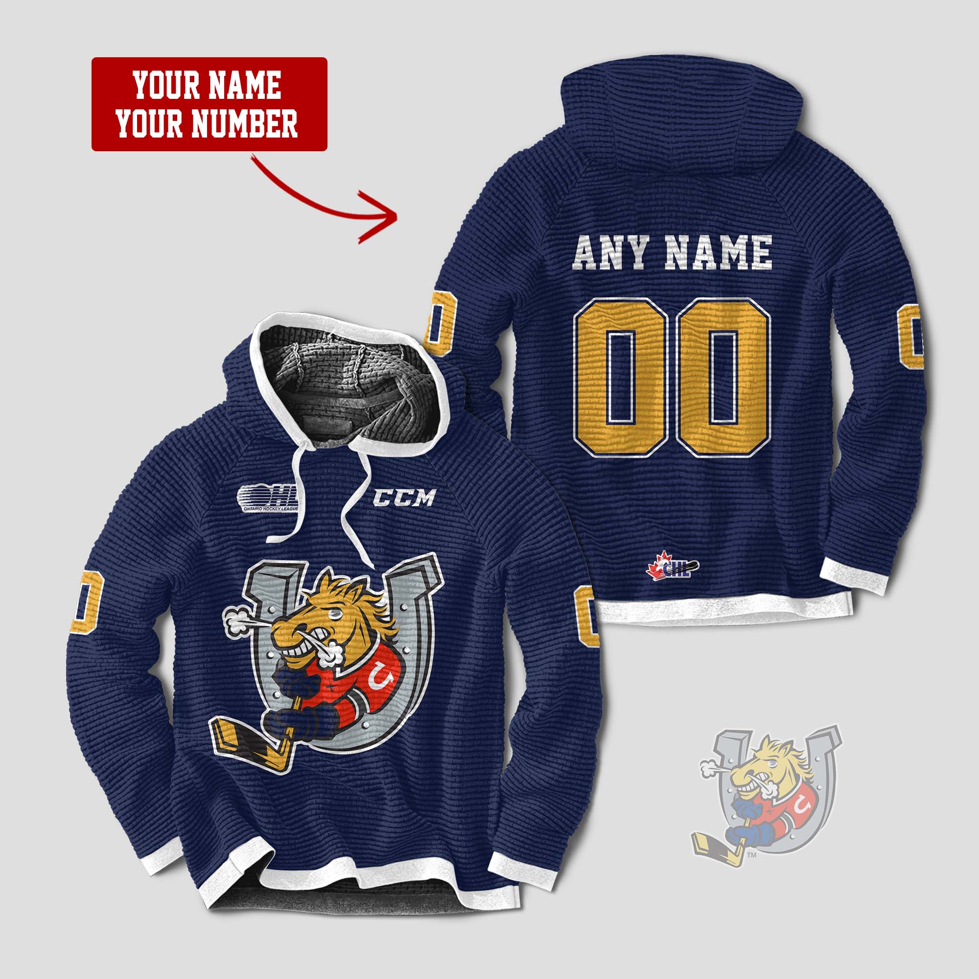 Barrie Colts   3D Full Printing