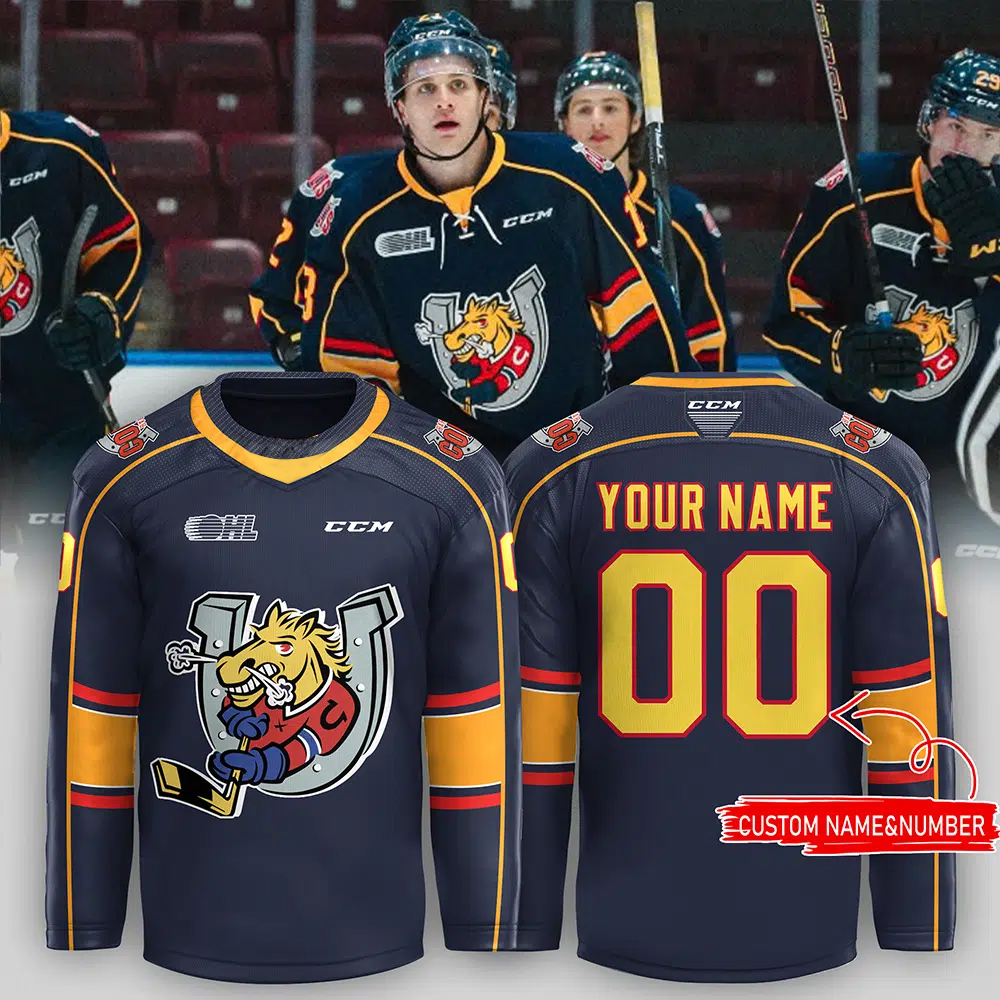 Barrie Colts New Hockey Jersey 2025