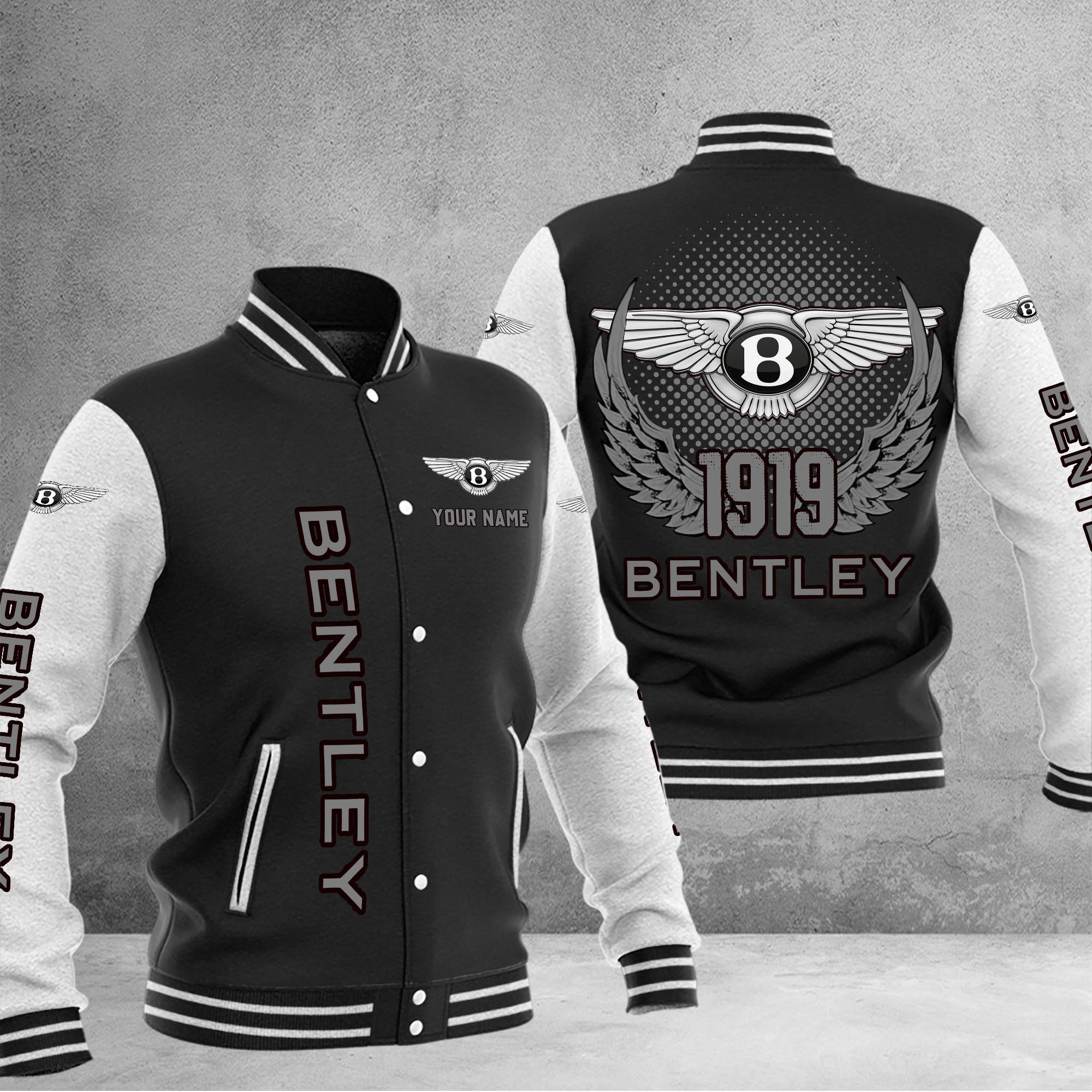 Bentley DMHJ1022 Baseball Jacket Multicolor