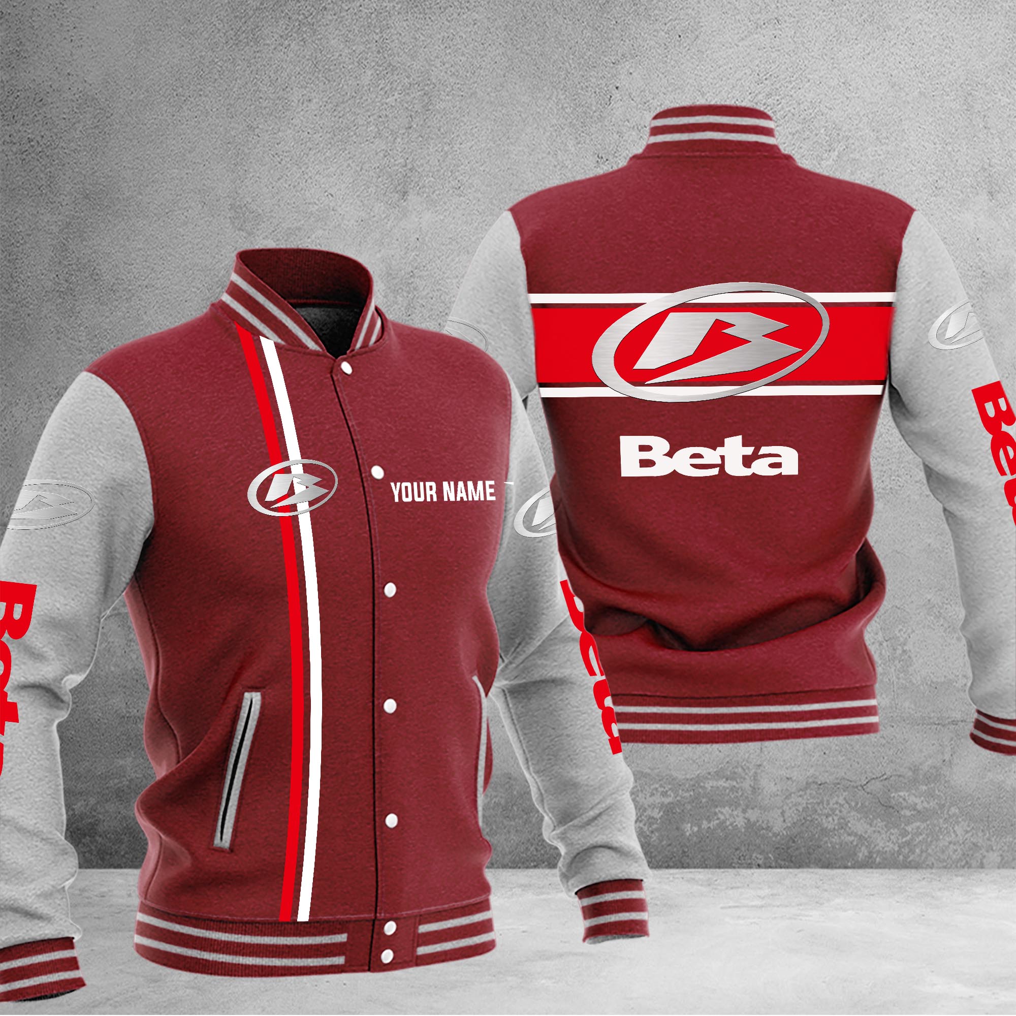 Beta motorcycles Baseball Jacket