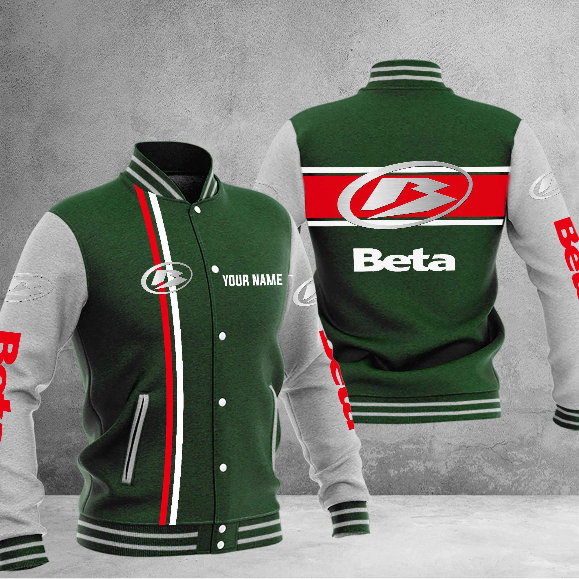 Beta motorcycles Baseball Jacket