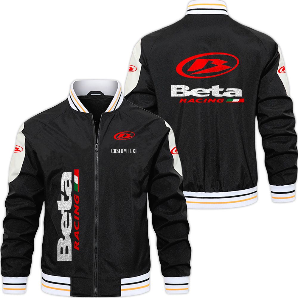 Beta Varsity Jacket, Zipper Jackets Customize Name