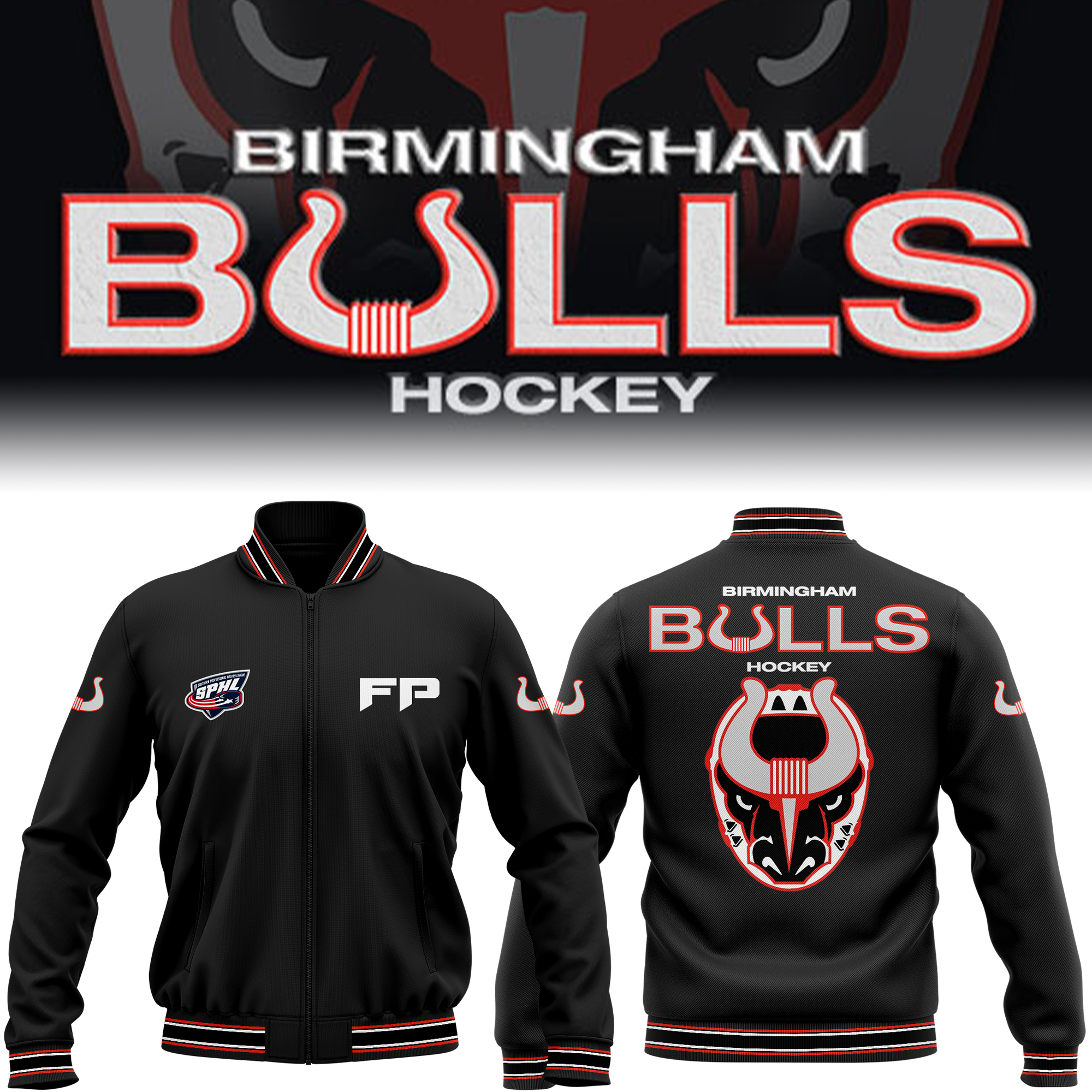 Birmingham Bulls Zip Jacket