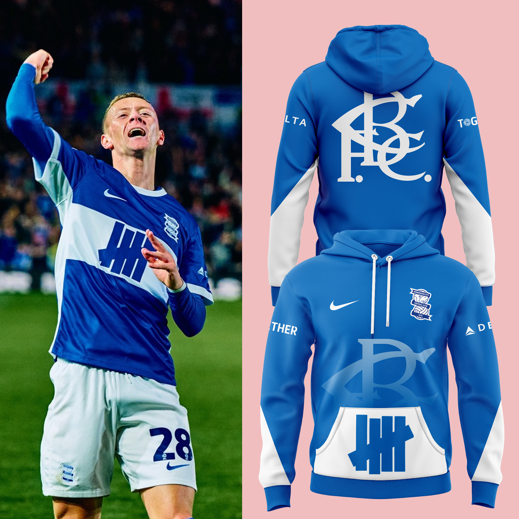 Birmingham City FC Hoodie 2024