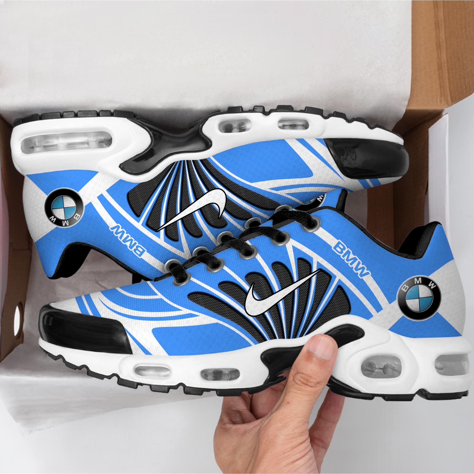 Bmw Personalized Name Air Cushion Sports Shoes 1118