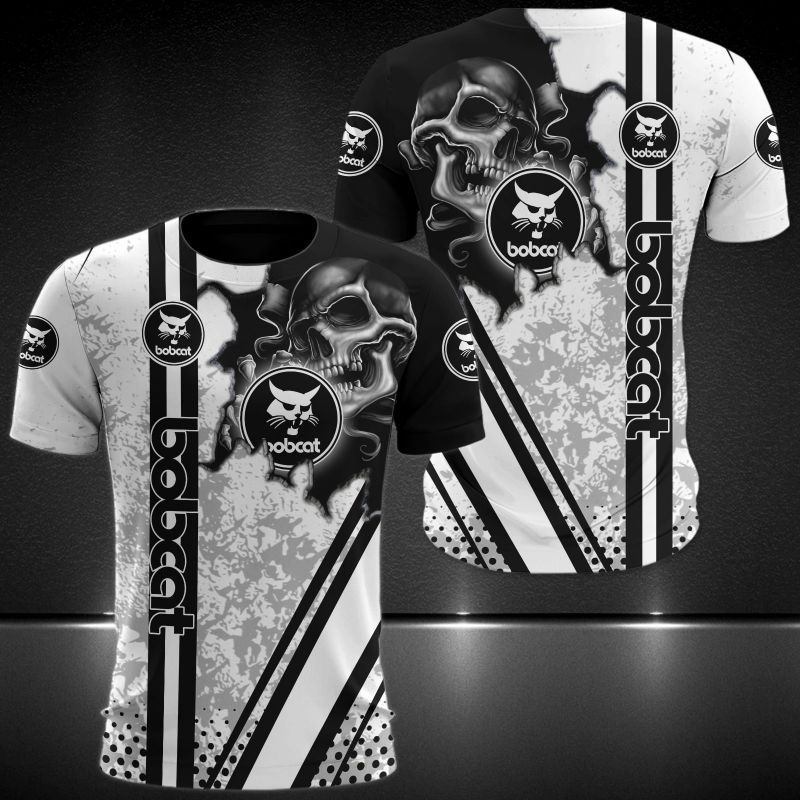 Bobcat Printing T-Shirt, Polo, Hoodie, Zip, Bomber 3609