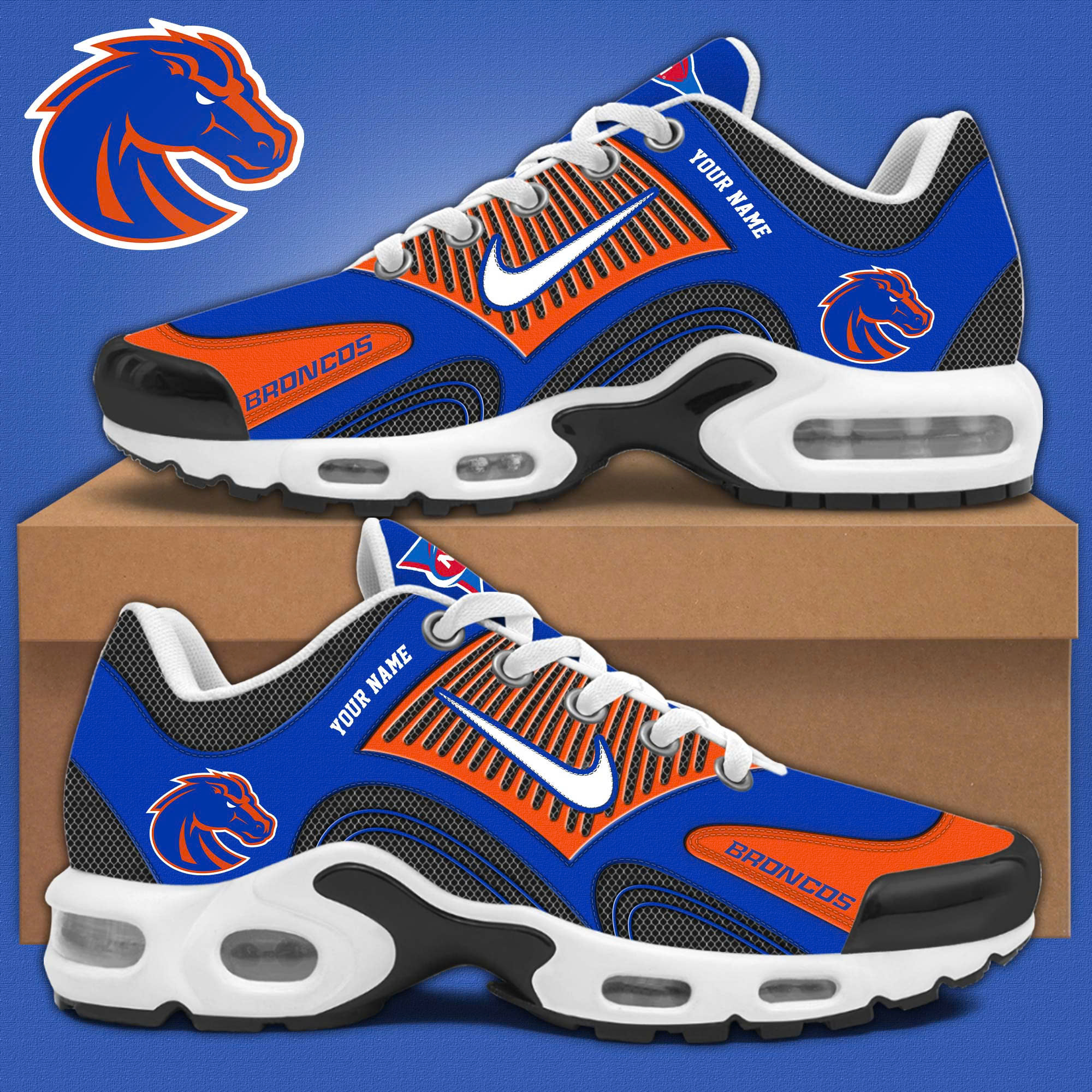 Boise State Bronco Sneaker 2024