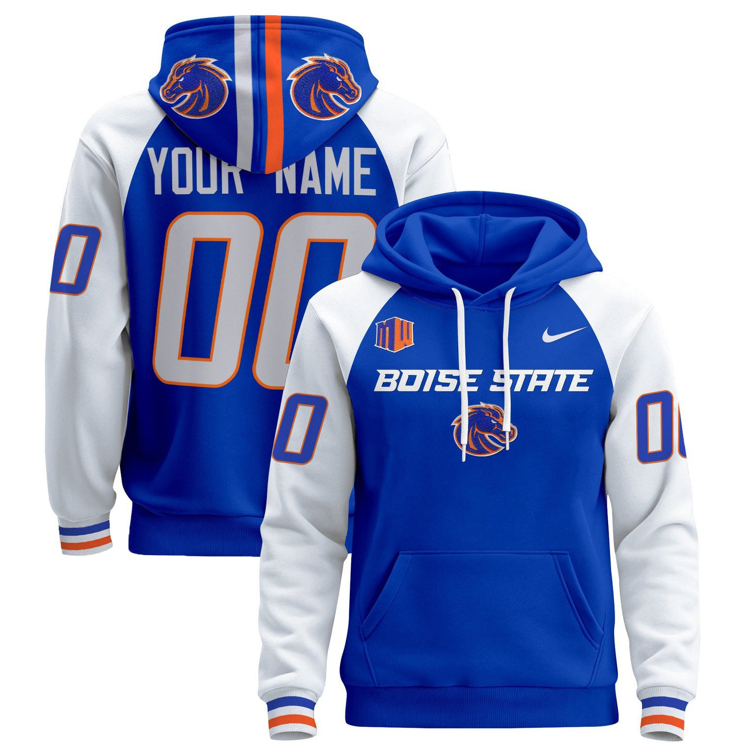 Boise State Broncos Football Hoodie