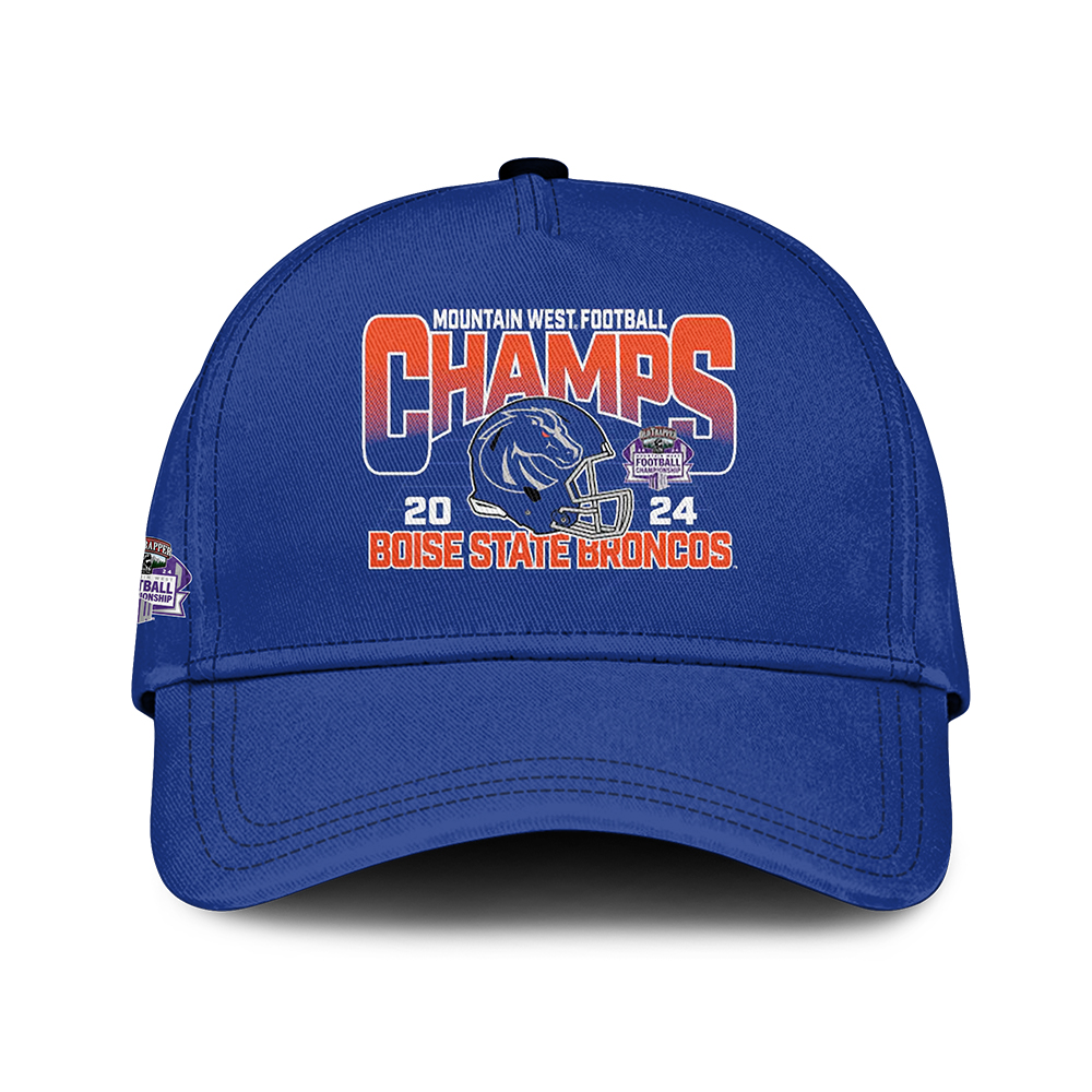 Boise State Broncos Mountain West Conference Football Champions Hoodie